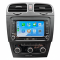 Radio 2DIN CarPlay - czarna rama VW Golf